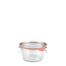 JAR GLASS COMPLETE 165ML 80X47MM, WECK