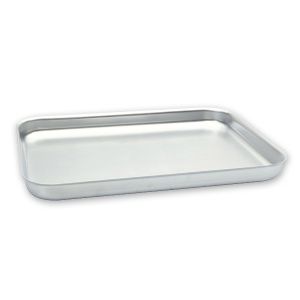 BAKING PAN STRAIGHT 318X216X38MM ALUM