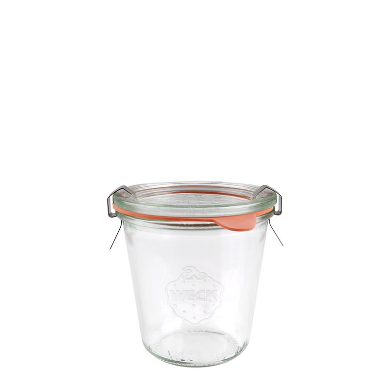 JAR GLASS COMPLETE 290ML 80X87MM, WECK