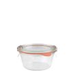 COMPLETE GLASS JAR WITH LID & SEAL WECK