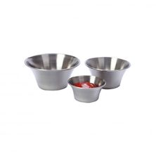SAUCE CUP FLARED S/STEEL, 80X35MM