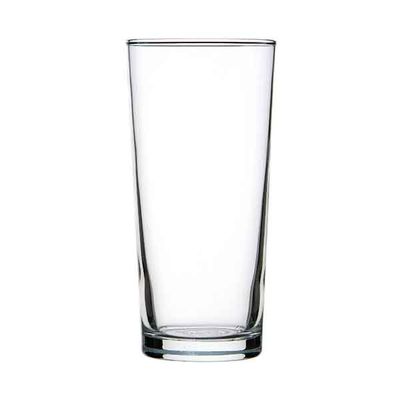 BEER GLASS NUCLEATED 425ML, CROWN OXFORD