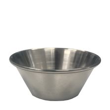 SAUCE CUP FLARED S/STEEL, 60X20MM 40ML