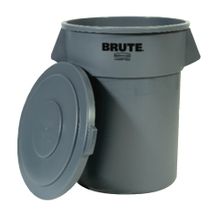 LID FOR 37.9LT BRUTE BIN, GRAY