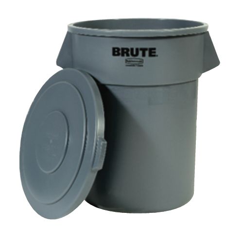 BRUTE BIN 75.7LT GREY  (NO LID)