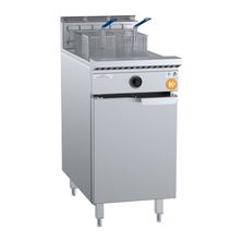 FRYER GAS 2 BASKET SNGL PAN TURBO B+S K+