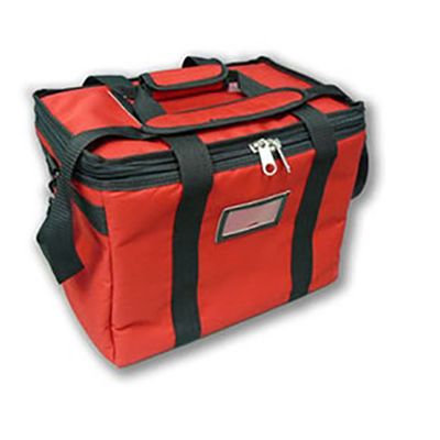 BAG DELIVERY SMALL HEAT RED 39X30X25CM
