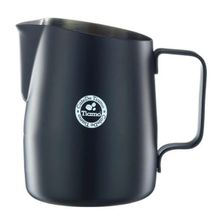 JUG MILK MATTE BLACK 650ML TAPERED,TIAMO