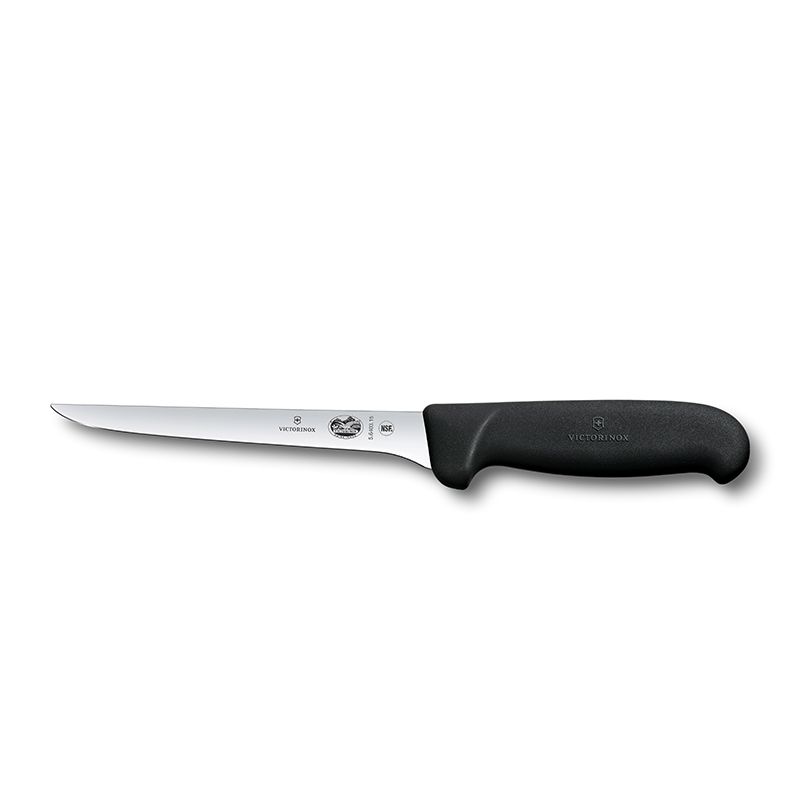 KNIFE BONING 15CM BLACK, VICTORINOX