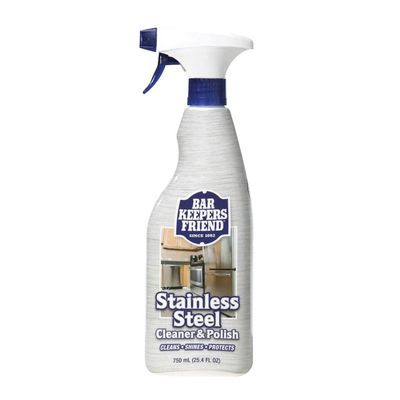 STEEL CLEANER/POLISH, BAR KEEPERS FRIEND