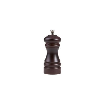 SALT/PEPPER MILL DARK WOOD 12CM, MODA CL