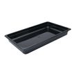 POLYCARB FOOD PAN BLACK GN 1/1