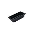 POLYCARB FOOD PAN BLACK GN 1/3