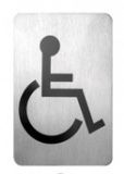 WALL SIGN 18/10 DISABLED SYMBO