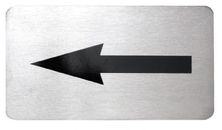 WALL SIGN 18/10 ARROW