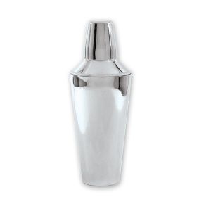 COCKTAIL SHAKER 3PCE 750ML 18/8