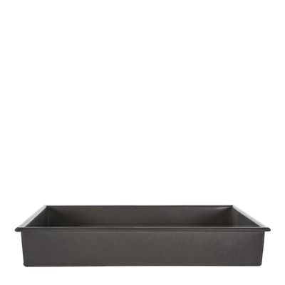 CAKE PAN RECT DEEP N/S 34X23X5CM, M/PRO