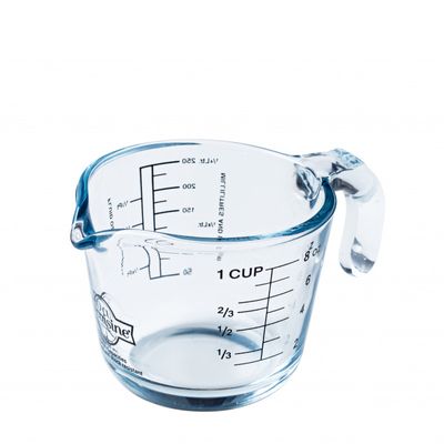 Royal Industries Polycarbonate Liquid Measuring Cup, 1 cup, graduated in  cups/ml