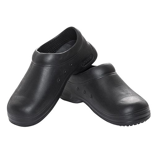 CLOGS BLACK SIZE 40, PROCHEF