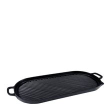GRILL STOVE TOP BLACK 52X23CM, CHASSEUR