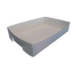 CAKE TRAY WHITE MILKBOARD 200CTN