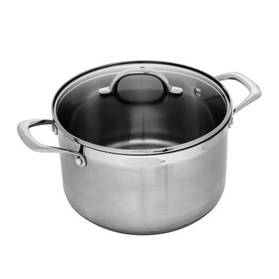 STOCKPOT W/LID 26CM/11LT, PREMIUM STEEL