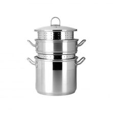 MULTI COOKER 4PCE 9.0LT W/LID- CI PROF