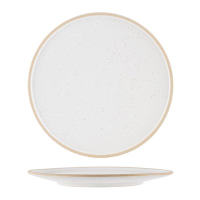 PLATE WHITE PEBBLE 285MM, TK SOHO