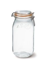 JAR GLASS W/CLIP TOP 2L, LE PARFAIT