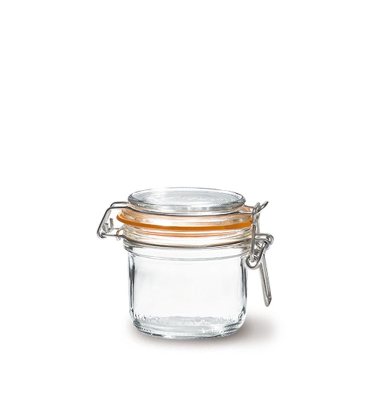 JAR STRAIGHT W/CLIP 200ML, LE PARFAIT