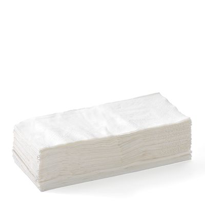 NAPKIN LUNCH WHITE 2PLY GT BIOPAK