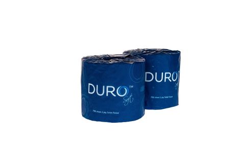 TOILET PAPER 2-PLY 700SH, DURO