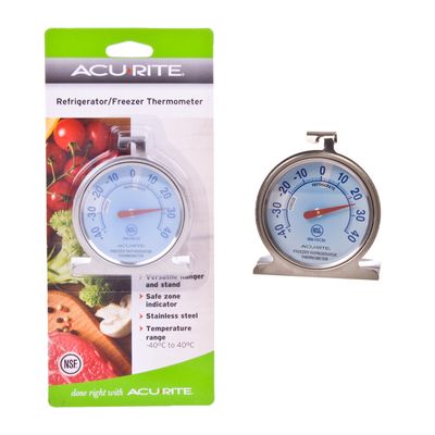 THERMOMETER FRIDGE/FREEZER DIAL, ACURITE