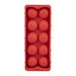 ICE CUBE TRAY BALL RED SILICONE, APPETITO