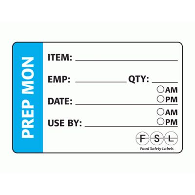 PREP DOT DISSOLVABLE RECTANGULAR MONDAY-SUNDAY