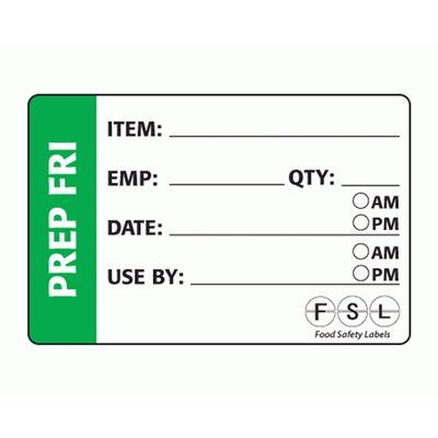 PREP DOT DISSOLVABLE RECTANGULAR MONDAY-SUNDAY