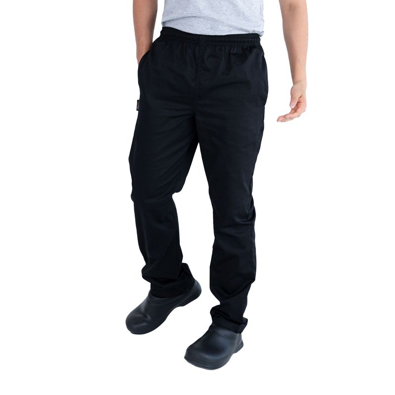 PANTS DRAWSTRING BLACK MED PROCHEF