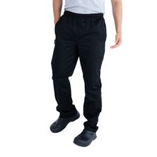 PANTS DRAWSTRING BLACK XSM PROCHEF