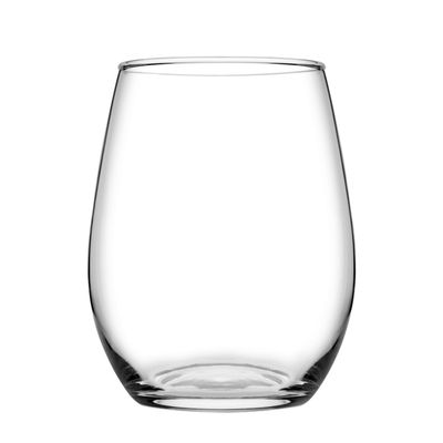 GLASS STEMLESS, PASABAHCE AMBER