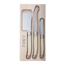 KNIFE SET 3PC CHEESE IVORY,ANDRE VERDIER