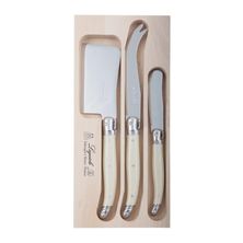 KNIFE SET 3PC CHEESE IVORY, ANDRE VERDIER