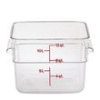 FOOD CONTAINER POLYCARB CLEAR CAMBRO