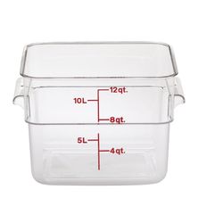 FOOD CONTAINER CLEAR 11.4L, CAMBRO