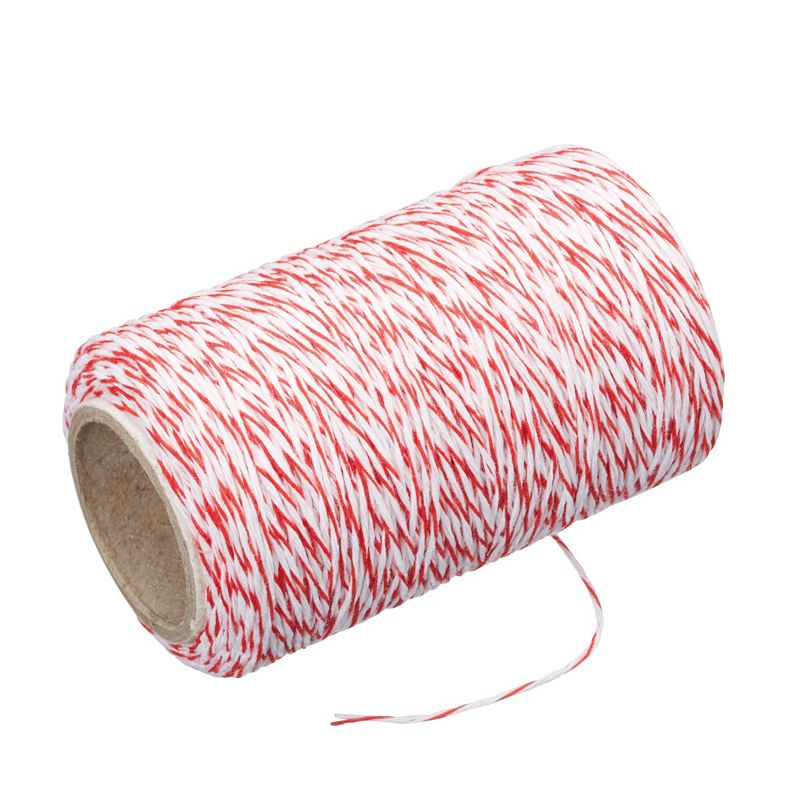 TWINE W/CUTTER RED & WHITE, AVANTI