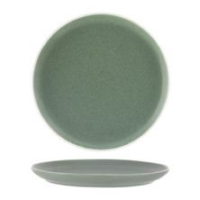 PLATE RND COUPE GREEN 200MM, TK URBAN