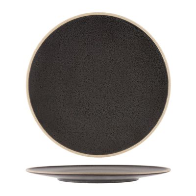 PLATE SPECKLE BLACK 285MM, TK SOHO