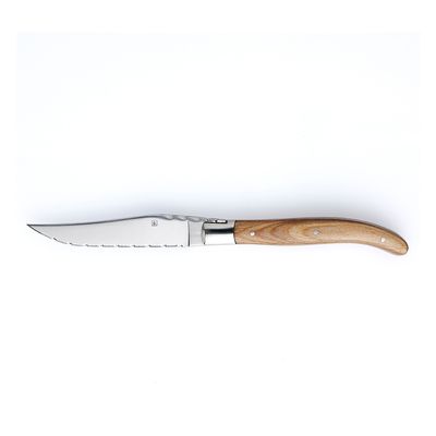 KNIFE STEAK WOOD S/S, TK PARIS