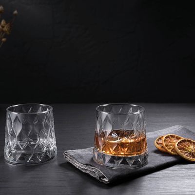 GLASS WHISKY 320ML, PASABAHCE LEAFY