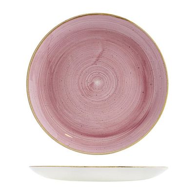 PLATE COUPE PINK 288MM,C/HILL STONECAST Churchill - CROCKERY,CHURCHILL  STONECAST - PINK - Chef's Hat