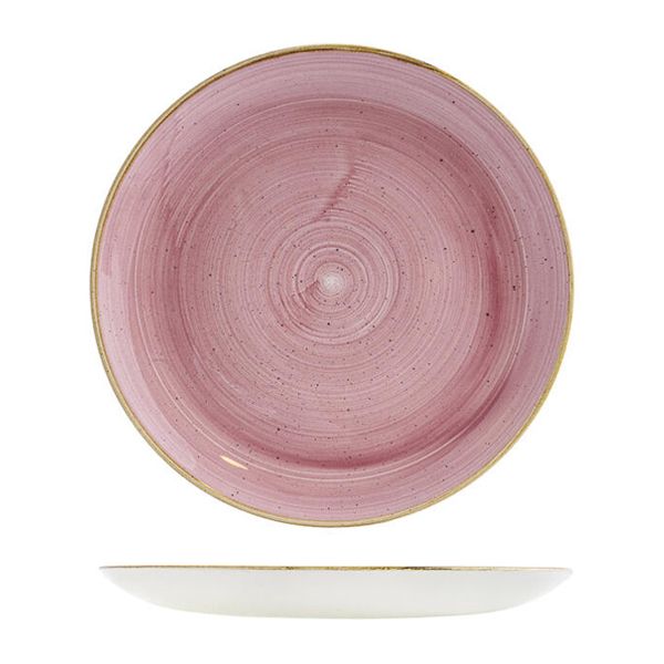 PLATE COUPE PINK 288MM,C/HILL STONECAST